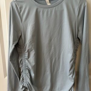 Zella by Nordstrom Ruched Long sleeve